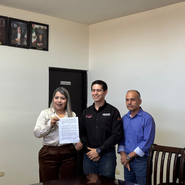 Benito Juárez y FIDESON firman convenio de colaboración